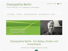 Tablet Screenshot of osteopathie-berlin-wolke.de